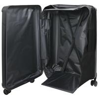 Sammenfoldelig Kuffert Hård Skal 28'' Sort 50x30x76 cm ABS