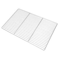 BBQ Grillrist med Håndtag Rektangulær 60x40 cm 304 Rustfrit Stål
