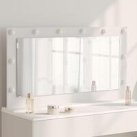 Bordspejl Hvid MDF, Glas 100 x 55 x 18 cm Bordspejl