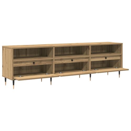 TV-stativ Artisan Eg 150x30x44,5 cm Ingenieret træ