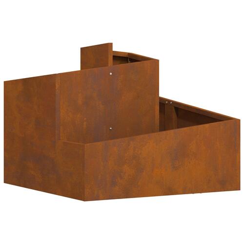 Potter & Planter Cortenstål Mellem Slidstærk Metal Plantekasse