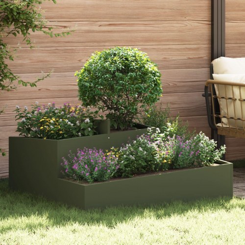 Tønder & Planter Olivengrøn Metal 100 cm længde Planter