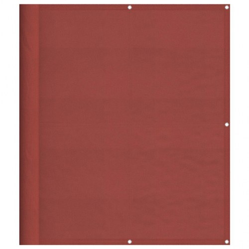 Altanafskærmning 120×1.000 cm - terrakotta, vandafvisende polyester