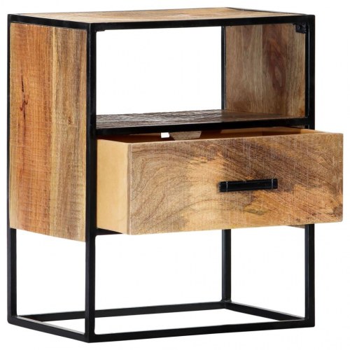 Natbord 40x30x50 cm massivt mangotræ