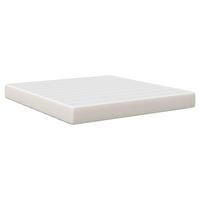 Pocket Spring Madras Creme 180x200x20 cm Medium Fast Stof