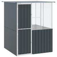 Fuglebure Anthracite 215x78x200 cm Galvaniseret stål