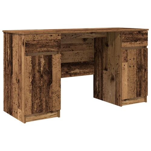 Skrivebord Gamle Træ 140x49x76 cm Konstrueret Træ