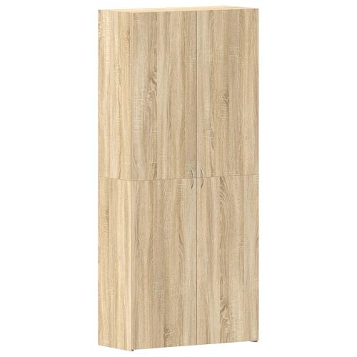 Skoskab Sonoma Eg 80x35,5x180 cm Konstrueret Træ