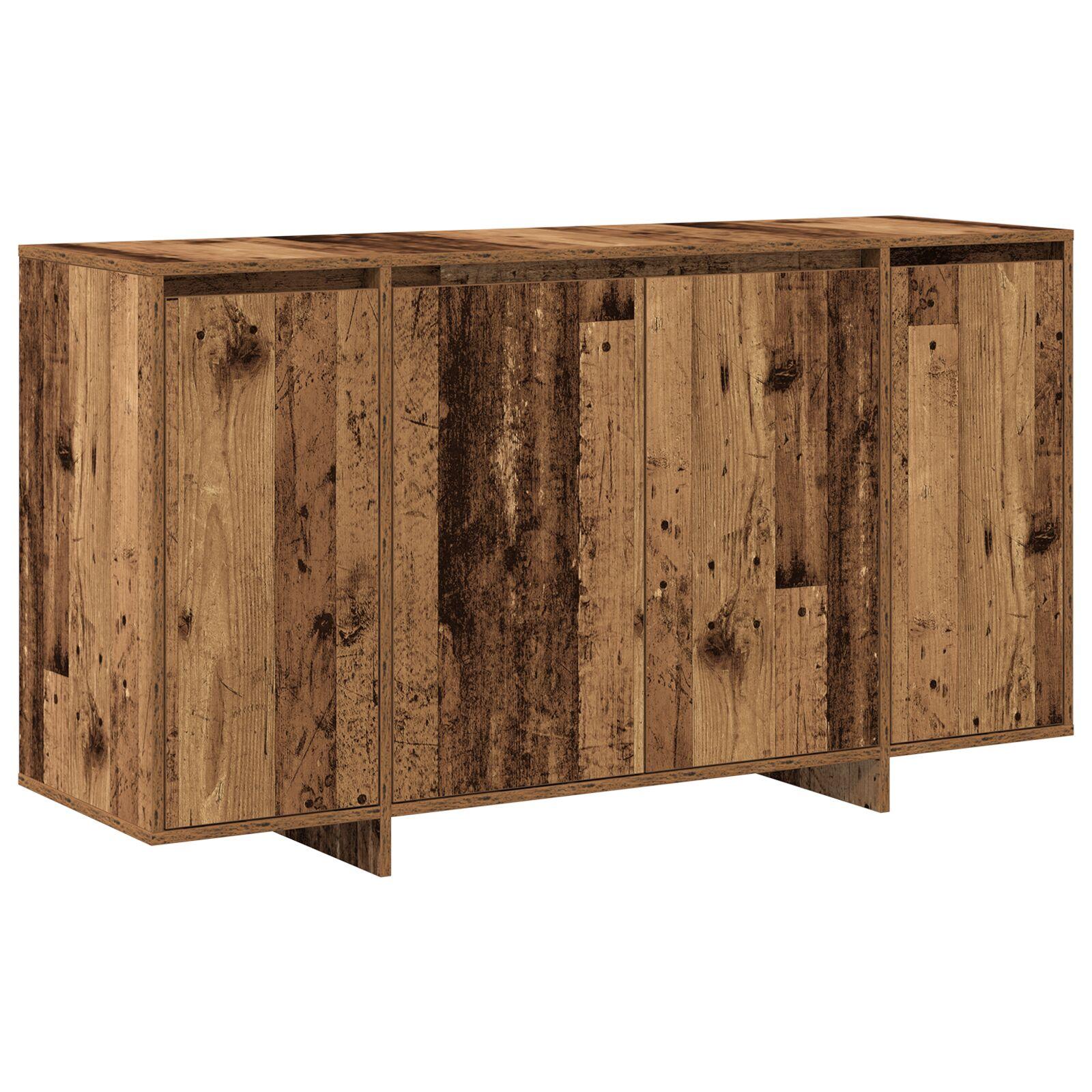 Sideboard Gammelt Træ 135 X 41 X 69 Cm Konstrueret Træ