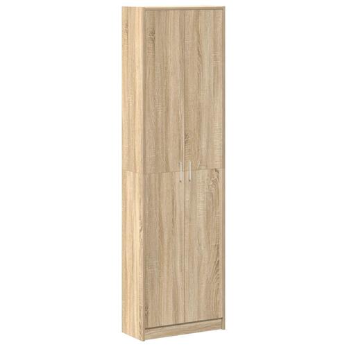 Garderobe Sonoma Eg 55x25x189 cm Konstrueret Træ