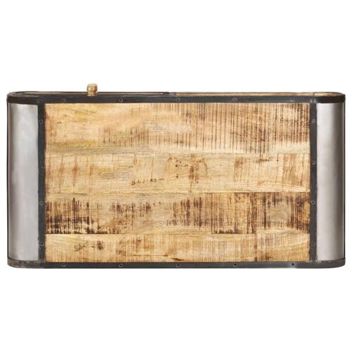 Sofabord 100 x 50 x 35 cm massivt mangotræ