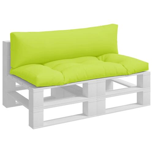 Pallehynder 2 stk. stof lysegrøn