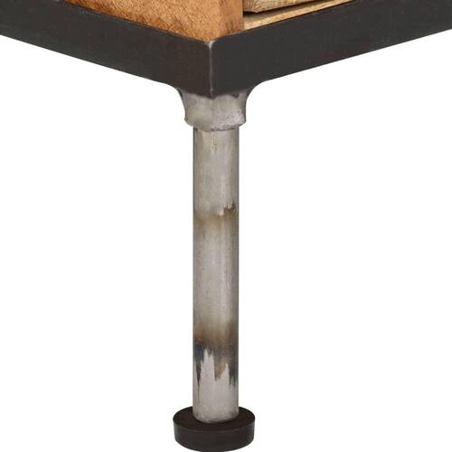 Kommode massivt mangotræ 45 x 35 x 106 cm