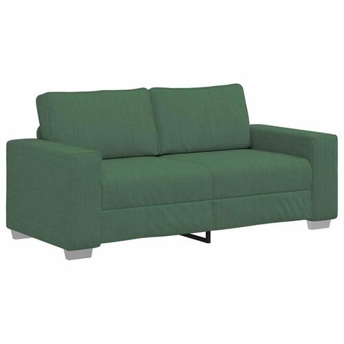 Elskovssofa 140 cm fløjlsstof junglegrøn