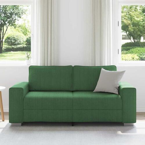 Elskovssofa 140 cm fløjlsstof junglegrøn
