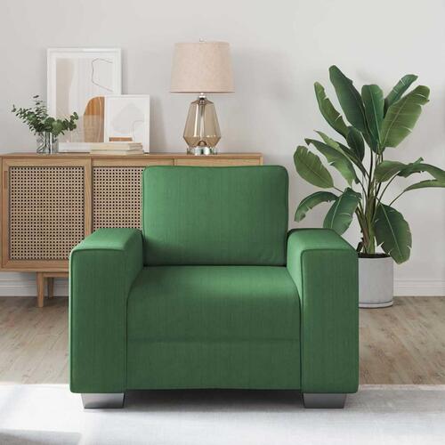 Lænestol 60 cm fløjlsstof junglegrøn