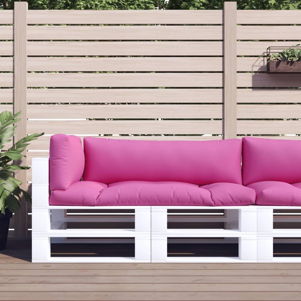 Pallehynder 3 stk. oxfordstof pink