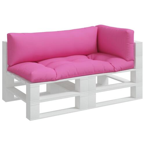 Pallehynder 3 stk. oxfordstof pink