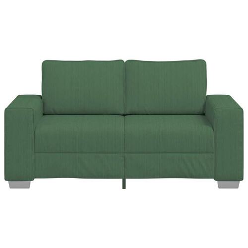 Elskovssofa 120 cm fløjlsstof junglegrøn