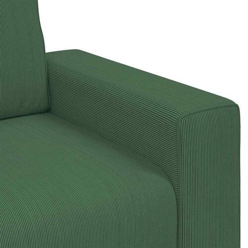 Elskovssofa 120 cm fløjlsstof junglegrøn