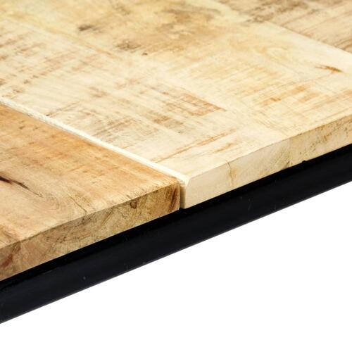 Spisebord 140 x 70 x 75 cm massivt ru mangotræ