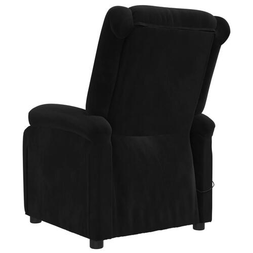 Massagestol velour sort