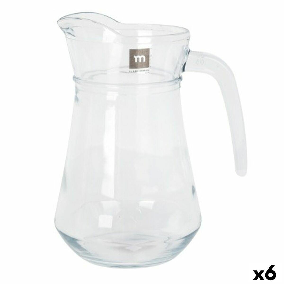 Bar kande i glas 1 L - sæt med 6