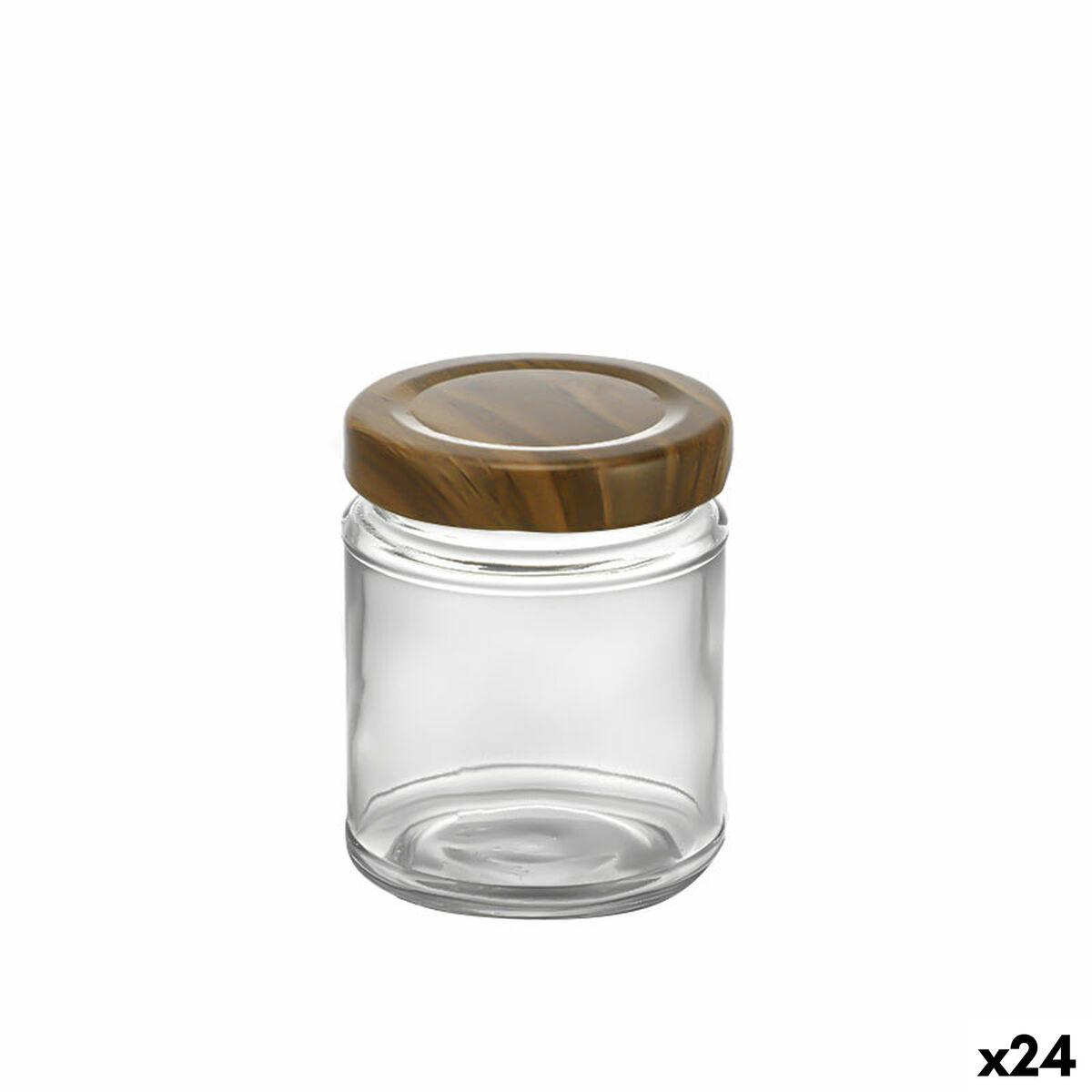 WOOD glaskrukke 250 ml - 24 stk.