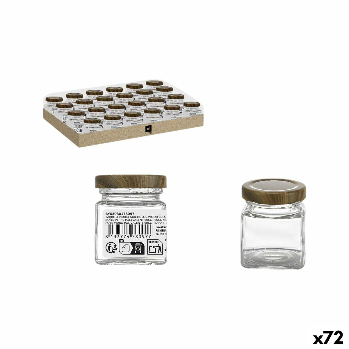 WOOD glasbeholder 60 ml - 72 stk.