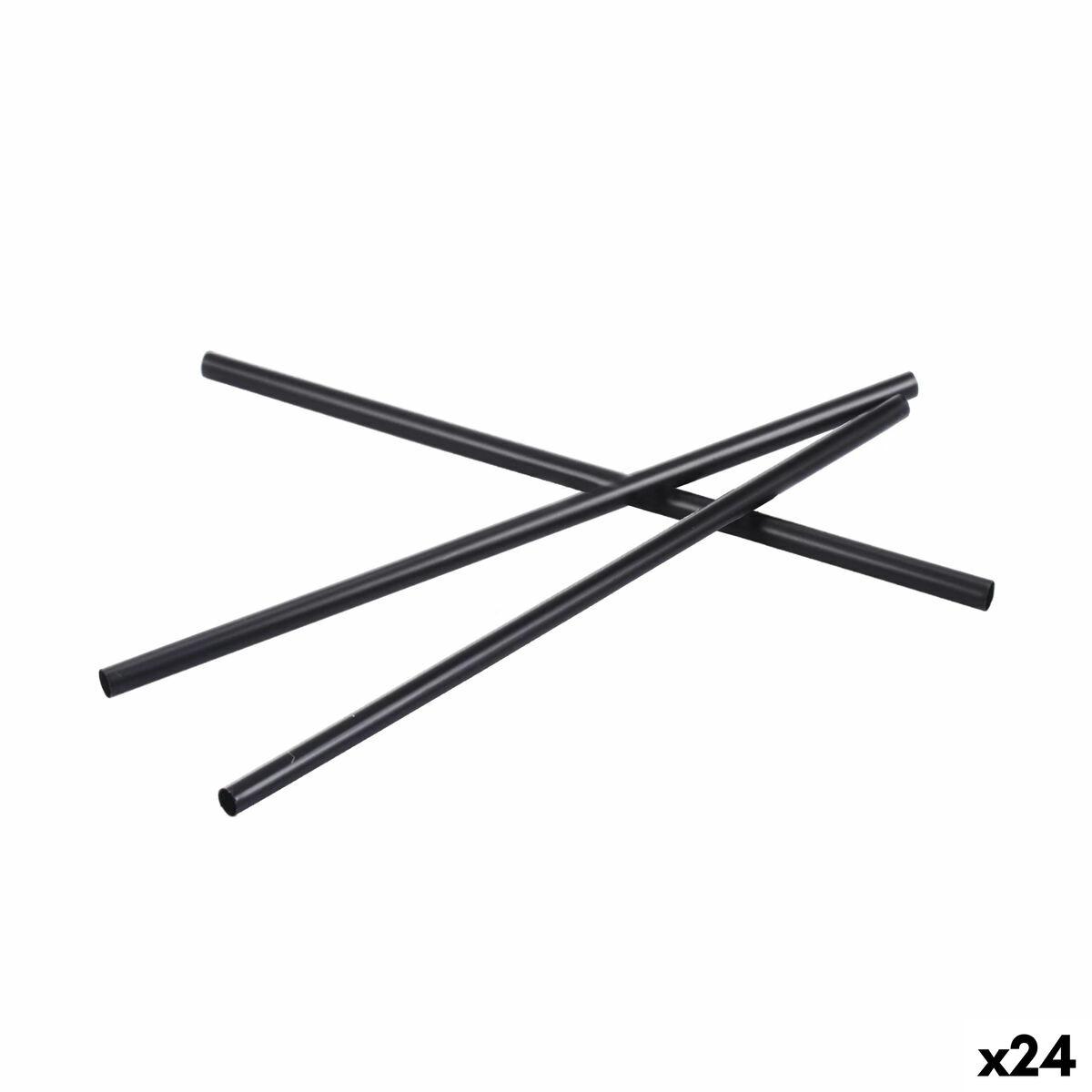 Sugerør genanvendelige Algon - plastik, 19,5 cm, Ø 8 mm (25 stk) - 24 enheder