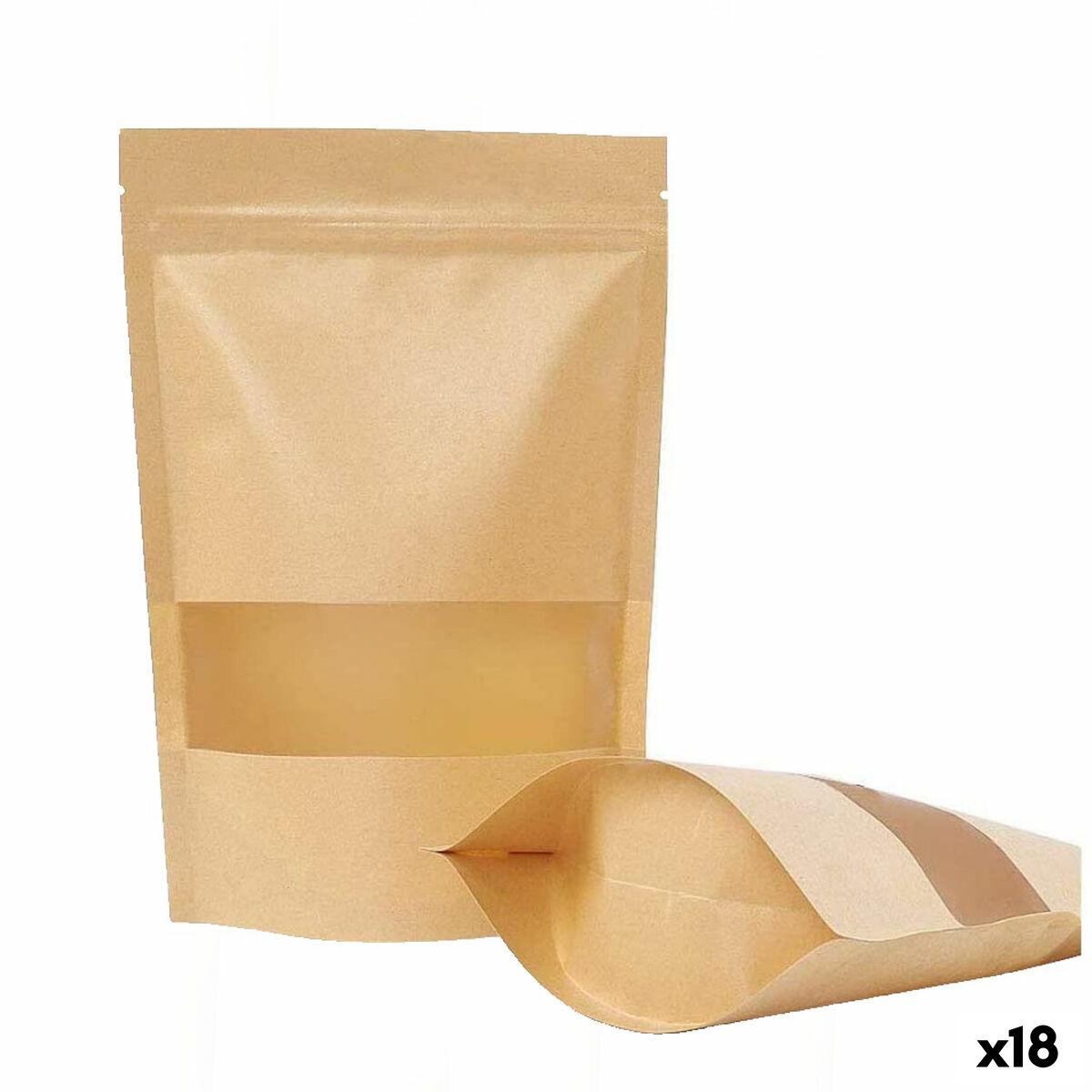 Algon genanvendelig madpose - 10 × 15 × 3,5 cm, 20 dele (18 enheder)