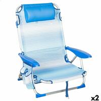Strandstol Aktive 51 x 76 x 45 cm (2 enheder)
