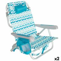 Strandstol Aktive 50 x 70 x 45 cm (2 enheder)