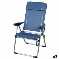 Strandstol Aktive 48 x 110 x 65 cm (2 enheder)