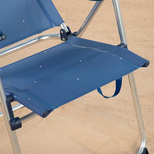 Strandstol Aktive 48 x 110 x 65 cm (2 enheder)