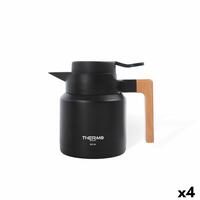 Termokande ThermoSport Sort 850 ml (4 enheder)