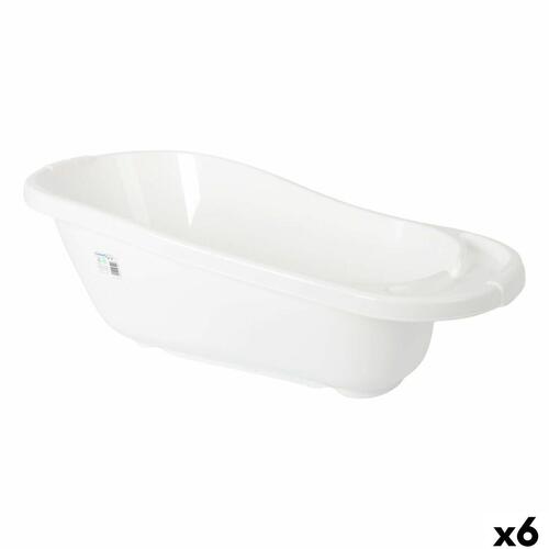 Badekar Tontarelli Baby Hvid 80 x 41 x 27 cm (6 enheder)