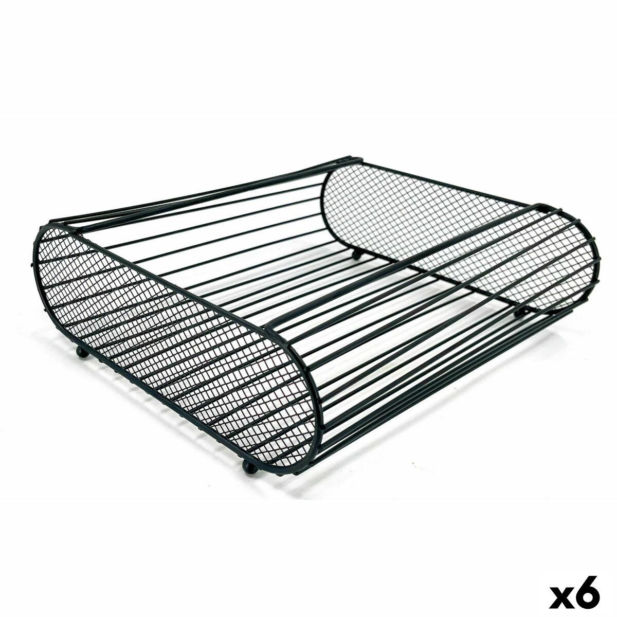 Frugtskål My Bar Metal 30 x 25 x 9 cm (6 enheder)