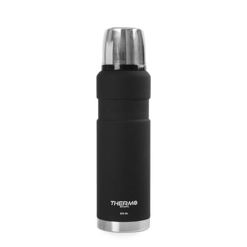 Termokande ThermoSport Sort 0,8 L (6 enheder)