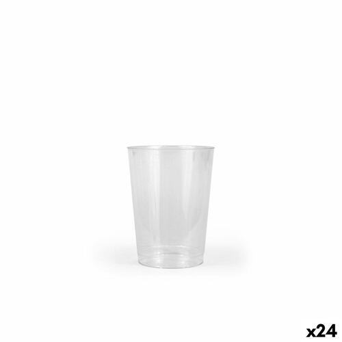 Glassæt Algon Plastik 300 ml 7 Dele (24 enheder)