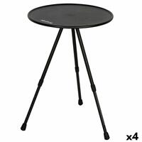 Sammenklappeligt bord Aktive Sort 37 x 55 x 37 cm (4 enheder)