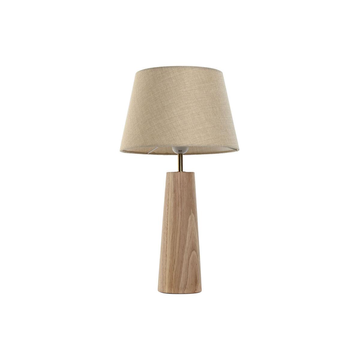 Bordlampe Home ESPRIT Beige Natur 50 W 220 V