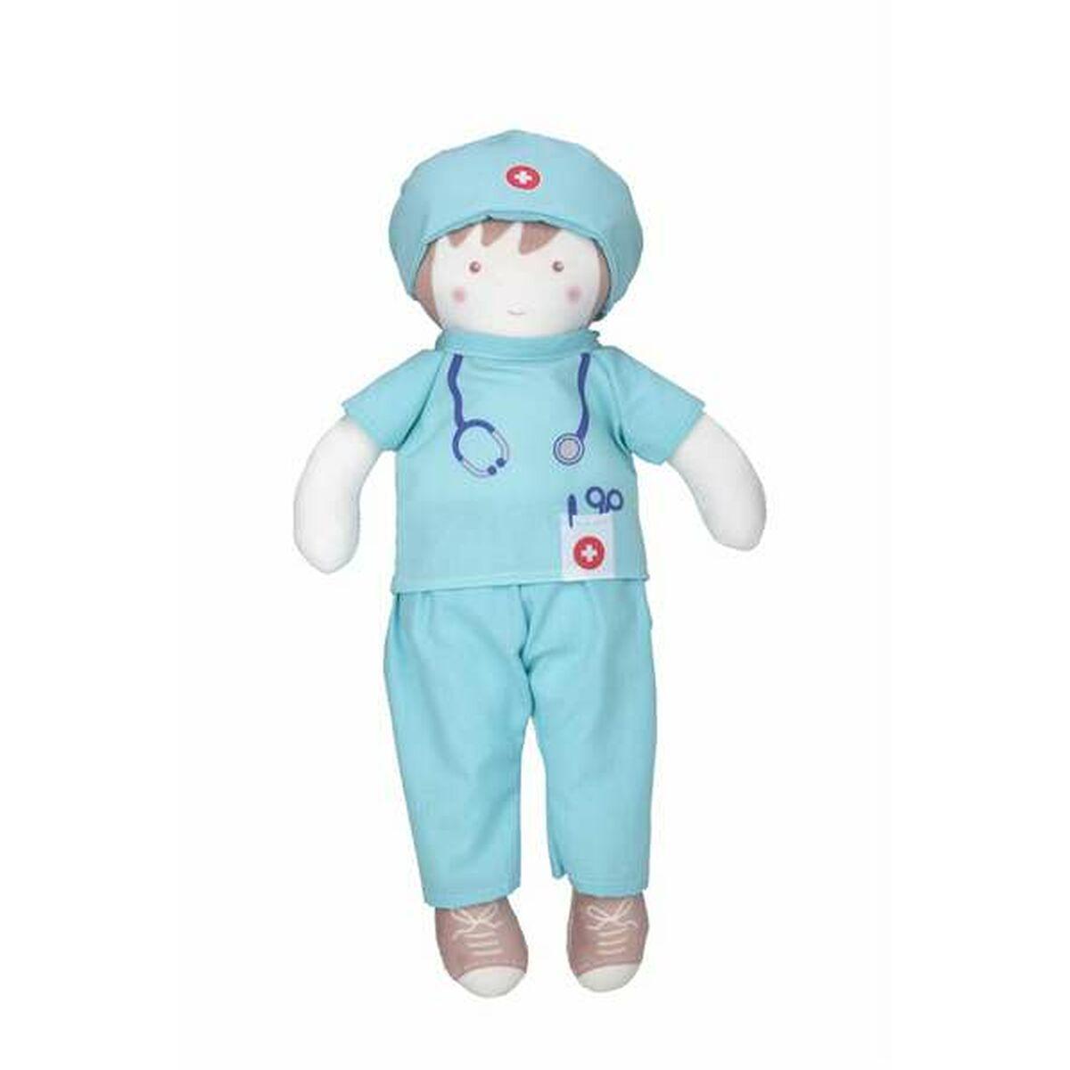 Dukke - Arias Elegance kludedukke 34 cm, blå