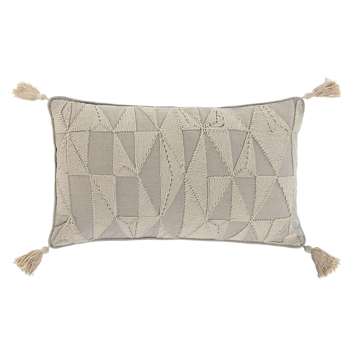 Pyntepude - Beige/Natur Boho, 50 x 30 cm