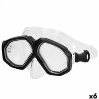 Dykkerbriller AquaSport Sort (6 enheder)