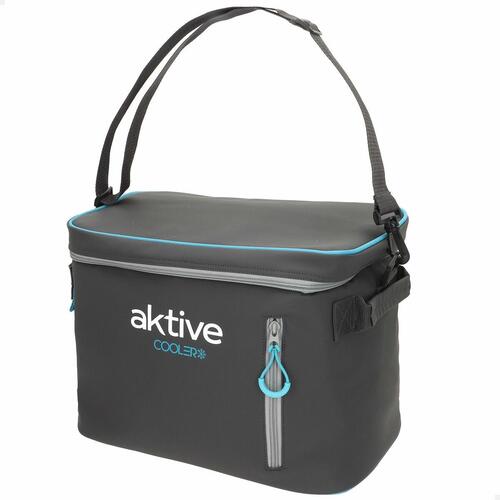 Transportabel Køleboks Aktive 18 L 34 x 26 x 21 cm Sort (6 enheder)
