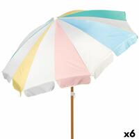 Solskærm Aktive Ø 200 cm 20 x 185 x 20 cm (6 enheder)