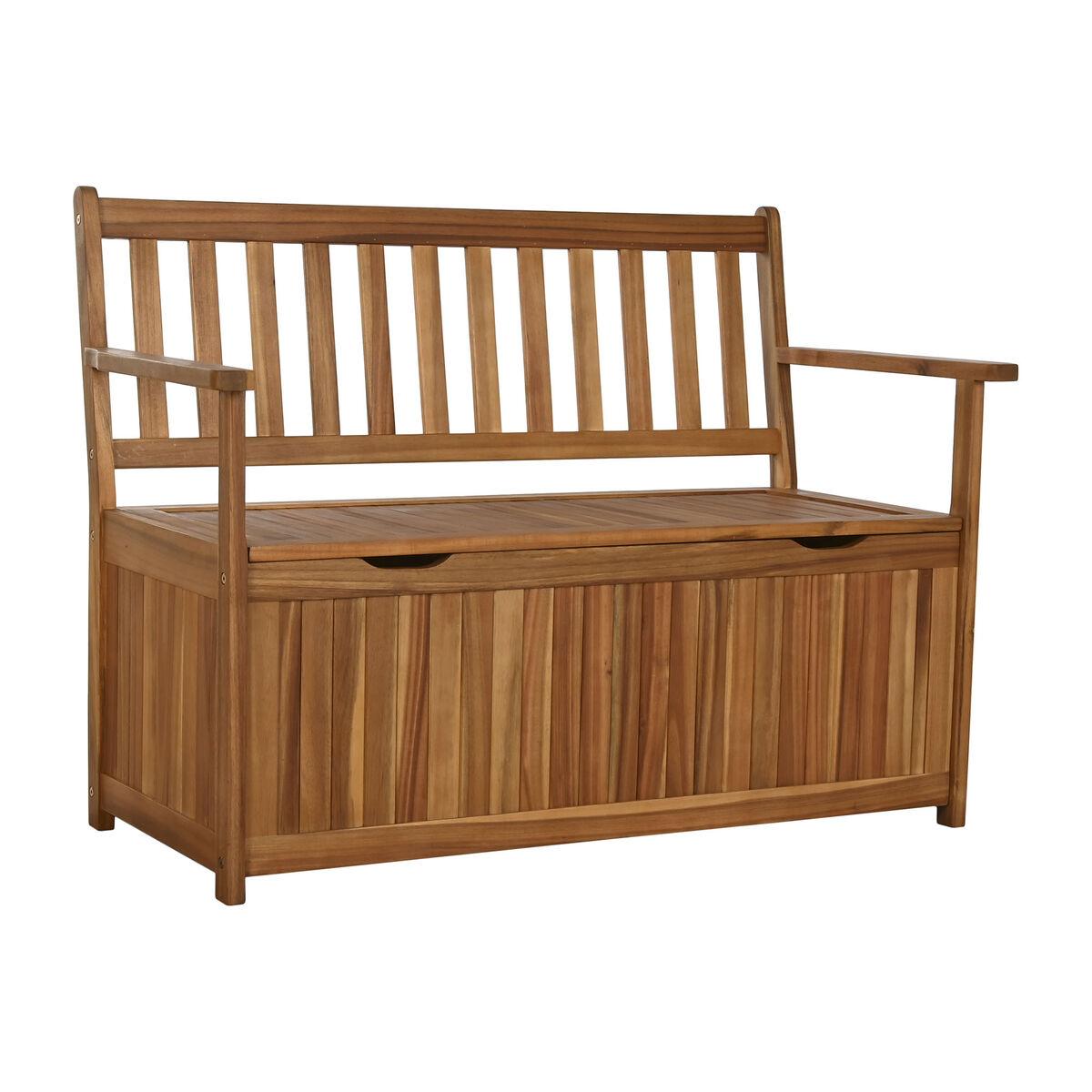 Bænk Home ESPRIT Brun Akacie Natur 120 x 60 x 87 cm