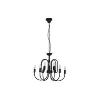 Loftslampe Home ESPRIT Sort Metal 54 x 54 x 46 cm