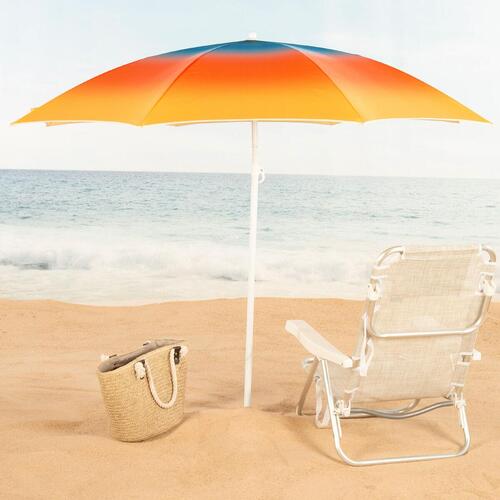 Aktive solskærm/parasol, multifarvet - 200 cm (6 stk.)